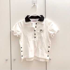 Polo crop top